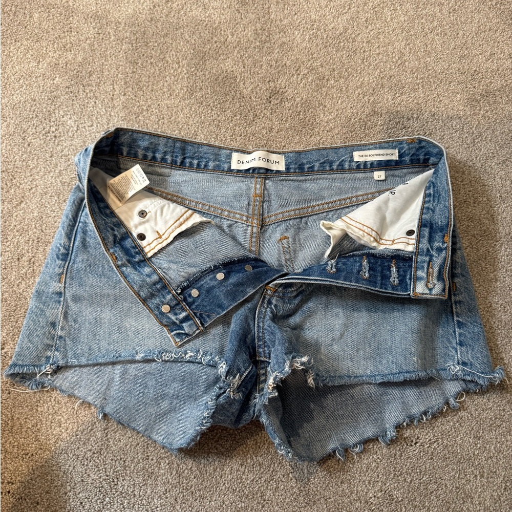 Denim Forum  Denim “The Ex Boyfriend Shorts”